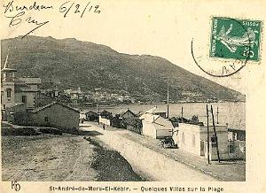 mers el kebir villas sur la plage